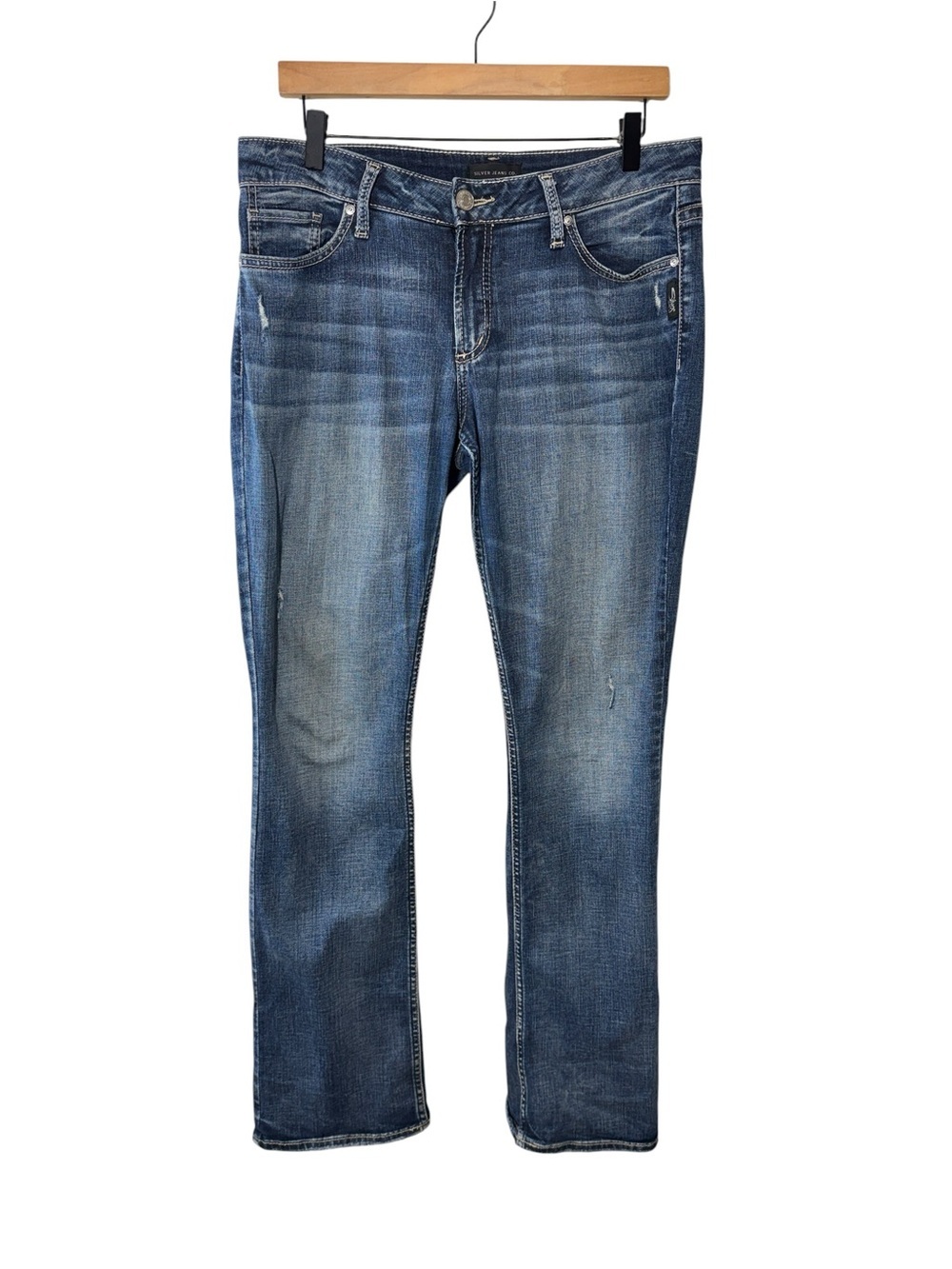 Silver Jeans Elyse Slim Boot Denim Jeans Size 30